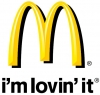 McDonalds Logo weiß