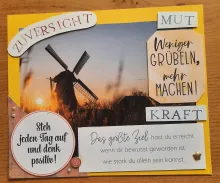 Kraftkarte selbstgestaltet von Andrea Eizinger