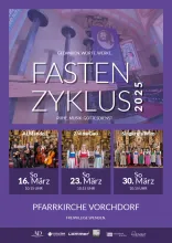 Fastenzyklus 2025 - Gedanken. 16. März. Worte. 23. März. Werke. 30. März
