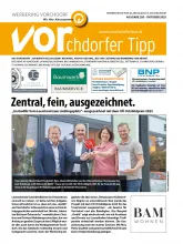 VORchdorfer Tipp Nr. 293 - Oktober 2025