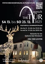 Punschtür Vorchdorf 2025 - Tausend Lichter bei der Kulturvilla