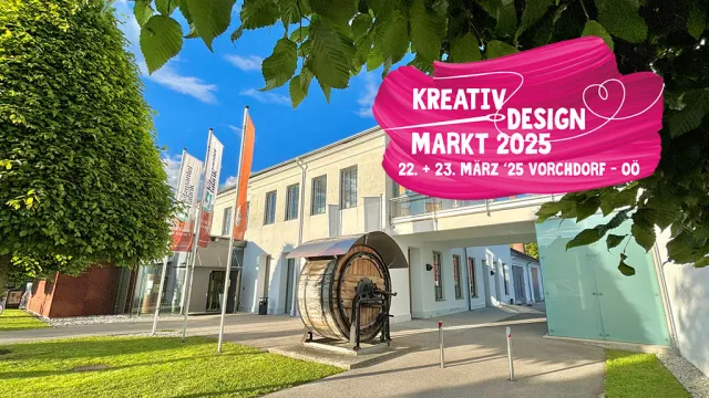 Kreativ- und Designmarkt 2025, 22./23. März Kitzmantelfabrik Vorchdorf