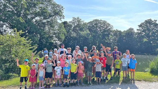 Strahlende Gesichter beim Kinderfischen 2025 in Vorchdorf