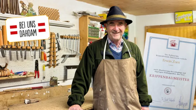 Erwin Zorn - Krippenbaumeister aus Laakirchen