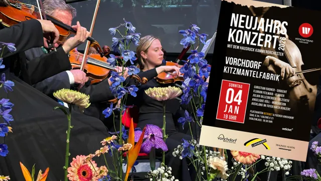 Neujahrskonzert 2026 - nur noch wenige Restkarten verfügbar!