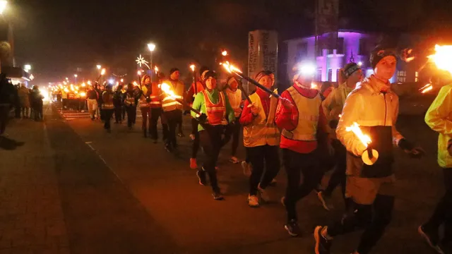 Friedenslicht Marathon 2025 in Vorchdorf