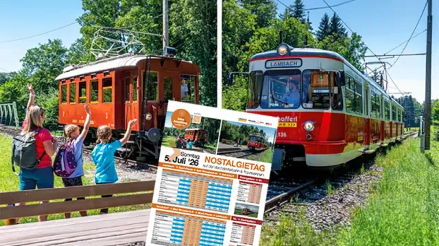 Nostalgietag 2026 Vorchdorf - Lambach am 5. Juli 2026