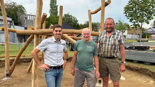Neues modernes Klettergerüst in Vorchdorf realisiert