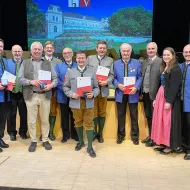 Blasmusikehrungen Vorchdorf 2023 - Marktmusik und Siebenbürger Vorchdorf