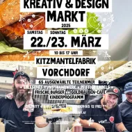 Vorchdorf Kreativ- und Designmarkt 2025 - Burger und Pommes mit Bär on Tour