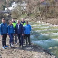 Organismenaufstieg an der Laudach in Vorchdorf fertiggestellt