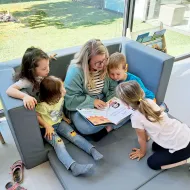 Lesegarten - neu seit April 2025 im Kindergarten Fischböckau, Vorchdorf