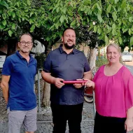 August 2025 - Wechsel an SPÖ-Spitze in Vorchdorf mit Peter Grundner (Mitte)