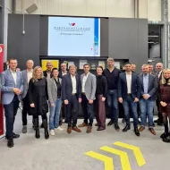 Neuer Vorstand Wirtschaftsbund Vorchdorf mit neuem Obmann Franz Amering