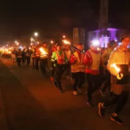 Friedenslicht Marathon 2025 in Vorchdorf