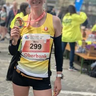 starkes, glückliches Finish Maria Linz Marathon 