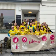 Frühstück beim Hauptsponsor Brandl in Gmunden 