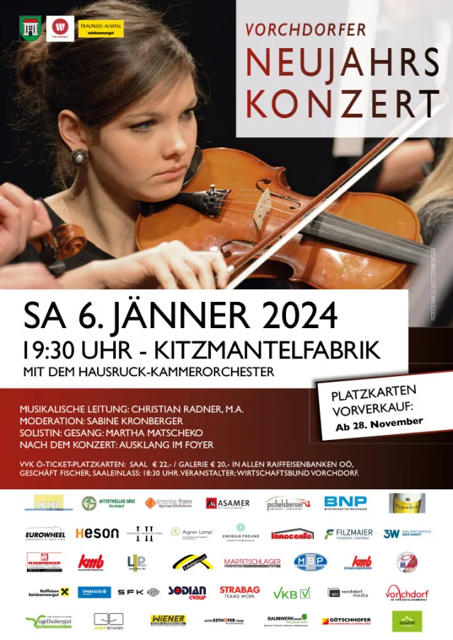 Vorchdorfer Neujahrskonzert 2024 Vorchdorfer Neujahrskonzert 2024