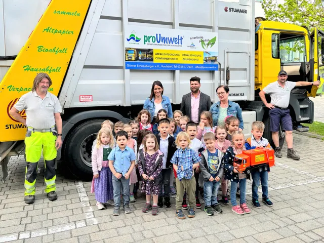 ProUmwelt beim Kindergarten Vorchdorf