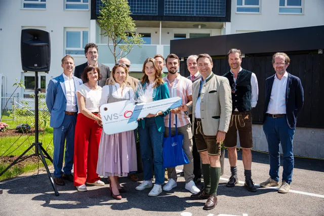 Schlüsselübergabe WS-O in Vorchdorf - 55 neue Mietwohnungen im Zentrum