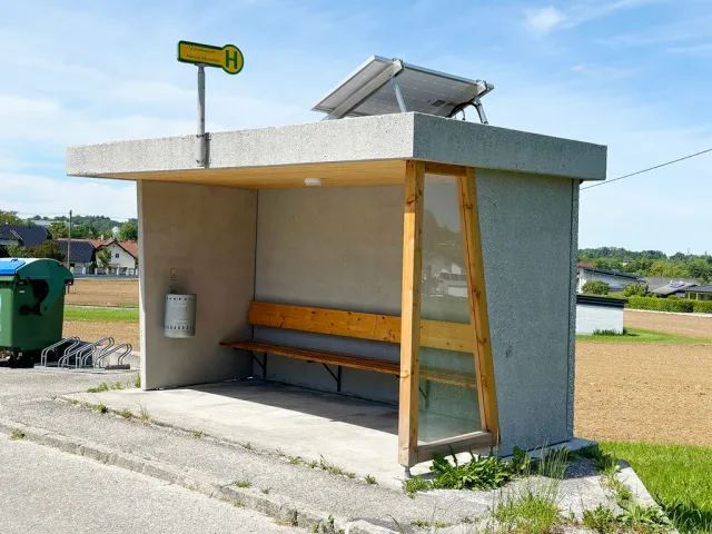 Kultur.Bus.Haltestelle in Vorchdorf