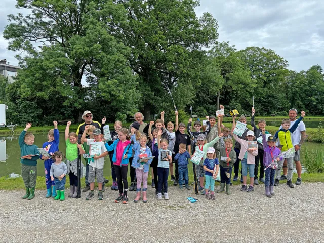 Kinderfischen 2024 in Vorchdorf