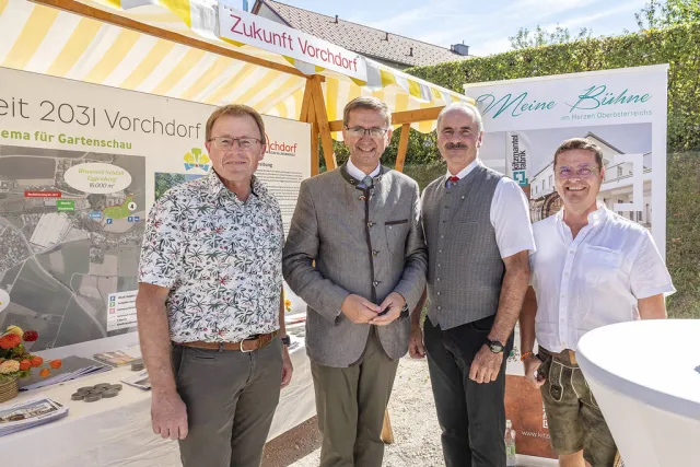 Vorchdorf zeigte Zukunft bei Ortsbildmesse in Wolfern 2024