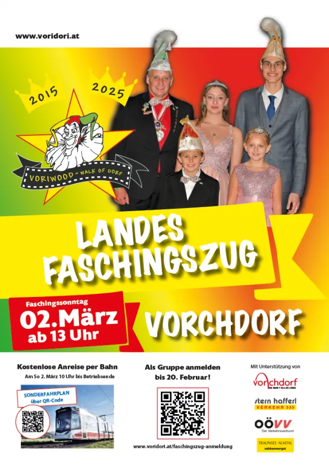 Landesfaschingszug 2025 Vorchdorf - Vori Dori - 02.03.2025