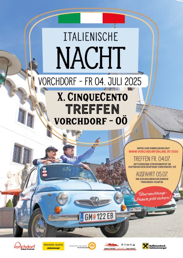 CinqueCento Treffen 2025 - Vorchdorf CinqueCento Treffen 2025 - Vorchdorf