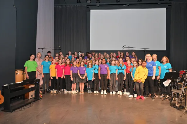 Musikmittelschule Vorchdorf beim Schulkonzert "Phantom der Schule" am 5. Juni 2025 Musikmittelschule Vorchdorf beim Schulkonzert "Phantom der Schule" am 5. Juni 2025