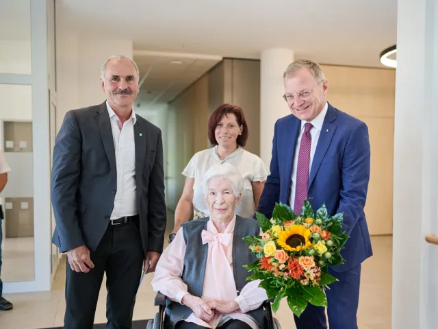 Vorchdorferin Josefine Langthaler feierte am 17.08.2025 ihren 101. Geburtstag Vorchdorferin Josefine Langthaler feierte am 17.08.2025 ihren 101. Geburtstag