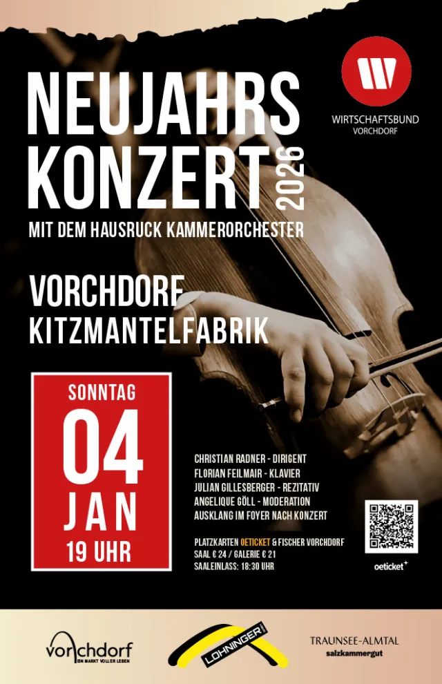 Neujahrskonzert Vorchdorf 2026