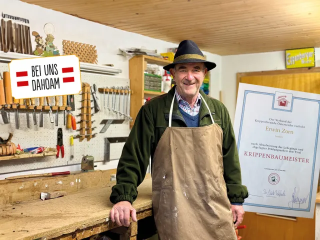 Erwin Zorn - Krippenbaumeister aus Laakirchen