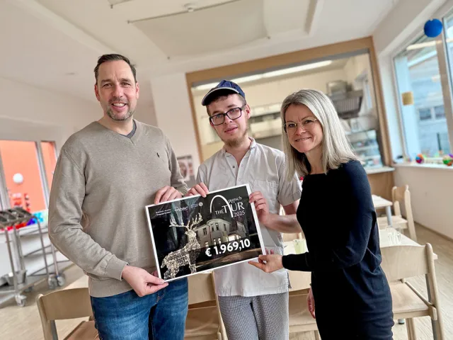 Werbering Vorchdorf unterstützt Diakoniewerkstätte Bad Wimsbach-Neydharting