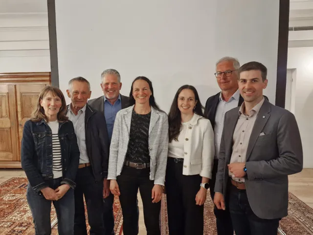 Neuer Obmann der Sportunion Christian Aschauer (3. v. l.)