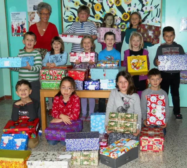 Die Volksschule Pamet schenkt Weihnachtsfreude